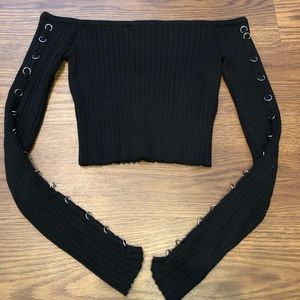 FOREVER 21 sweater crop top
